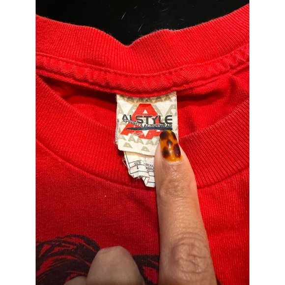 2008 CHUCK NORRIS RED T SHIRT LARGE |‎ Y1 - Picture 3 of 5